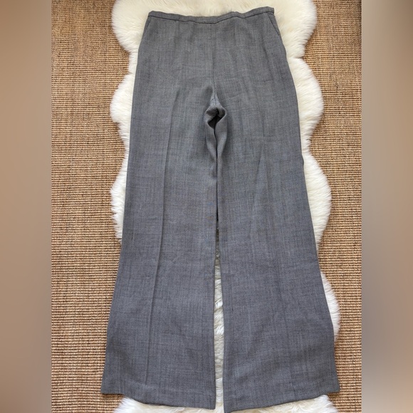 Lafayette 148 Pants Herringbone Wool - Picture 1 of 12